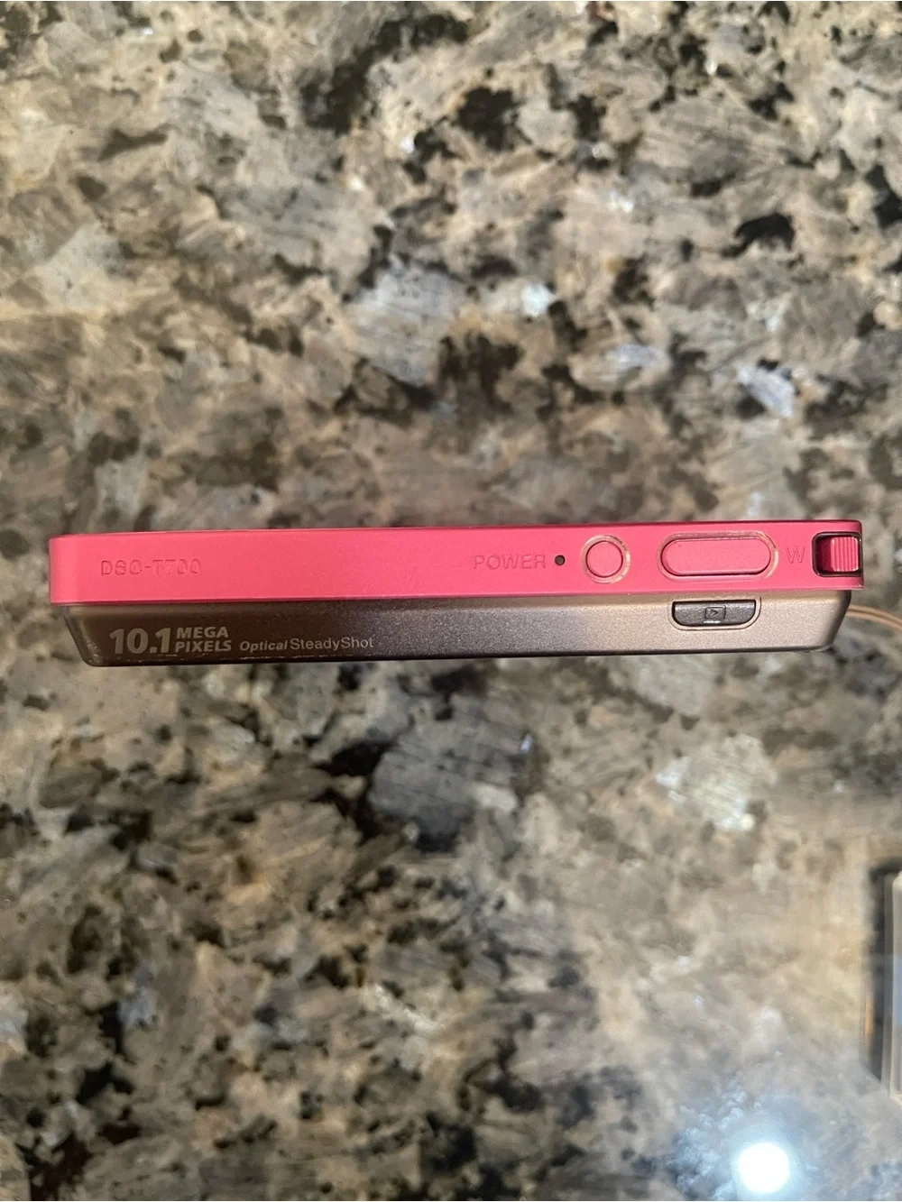 Pink Sony Cybershot DSC-T700 Camera with Battery and Battery Charger